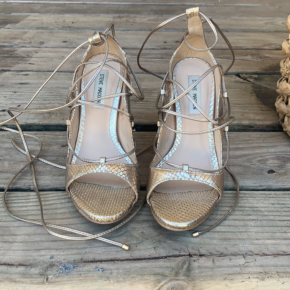 Steve Madden Strappy Heels size 9